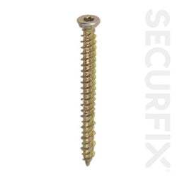 Securfix Concrete Frame Screw - 7.5 x 150mm 10 Pack