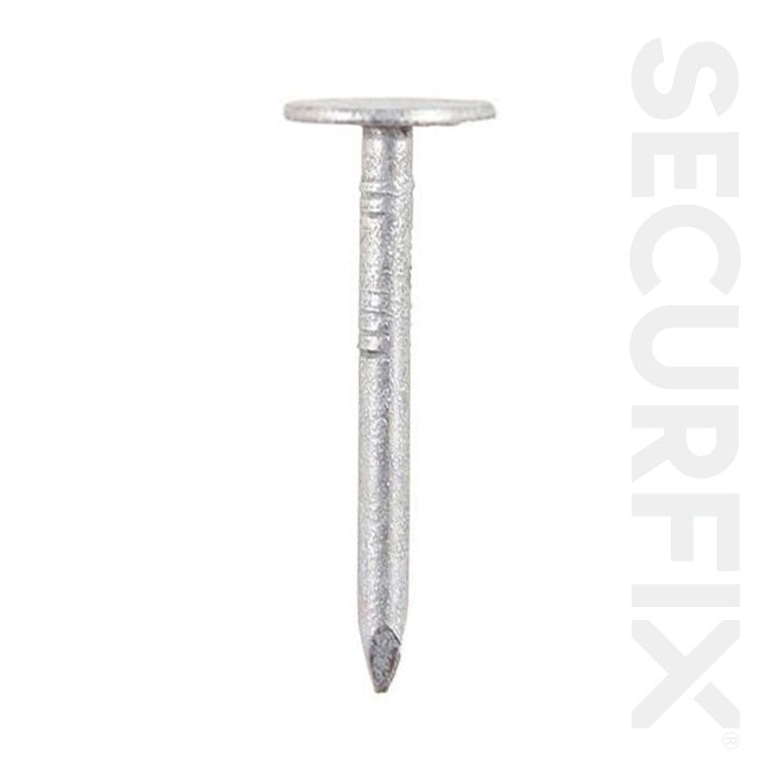 Securfix Elh Clout Nails Galvanised 3X15mm - 500g