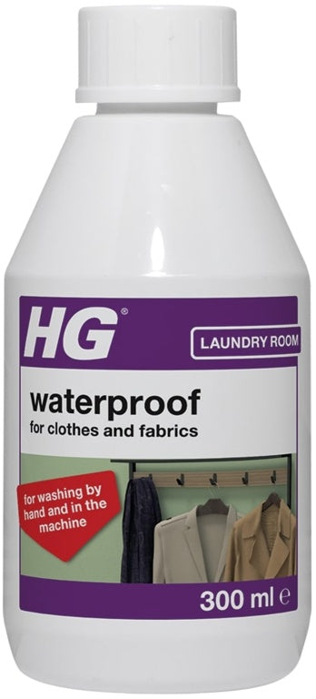 HG Waterproof For Cotton, Linen,Wool & Mixed Fabric Types - 300ml