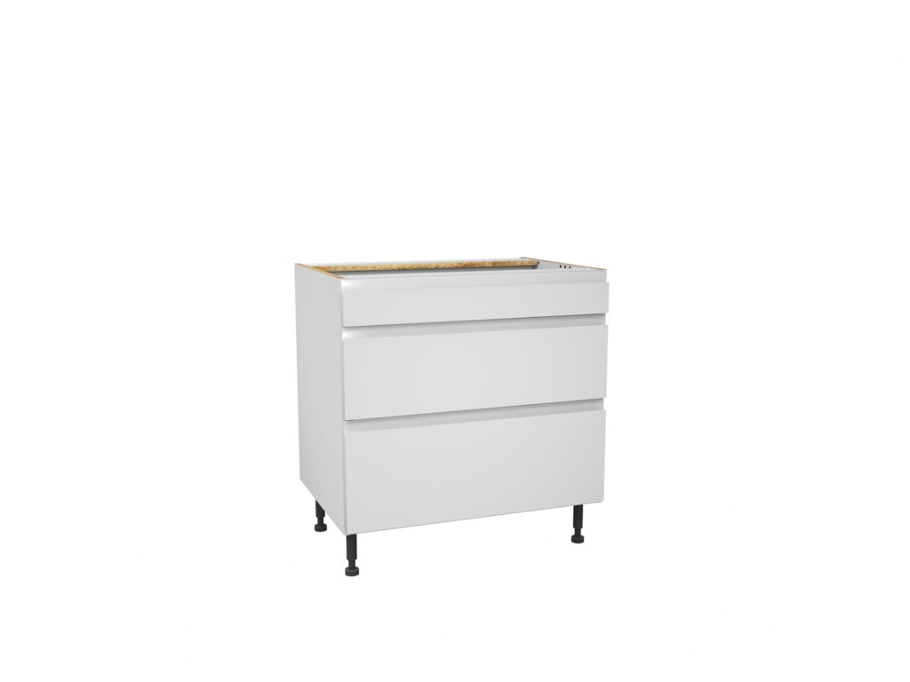 Gower Rapide+ Capri White 3 Drawer Pack - 800mm