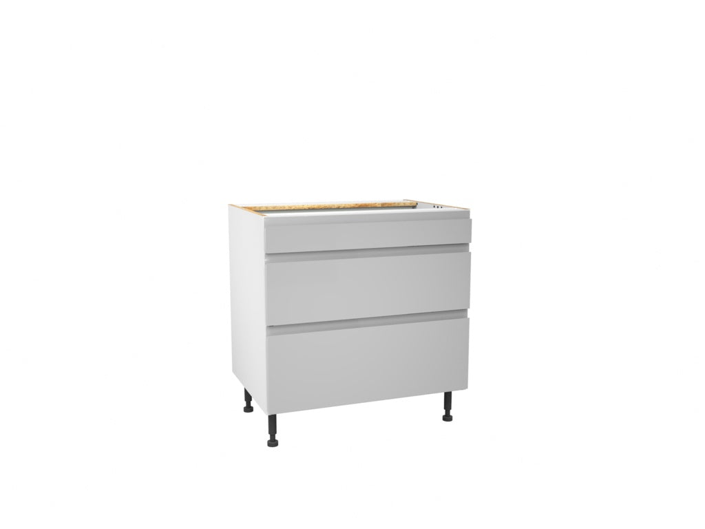 Gower Rapide+ Capri Grey 3 Drawer Pack - 800mm
