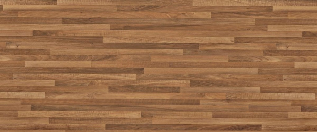 Wilsonart Walnut Block Worktop Profile - 3m x 6mm x 38mm