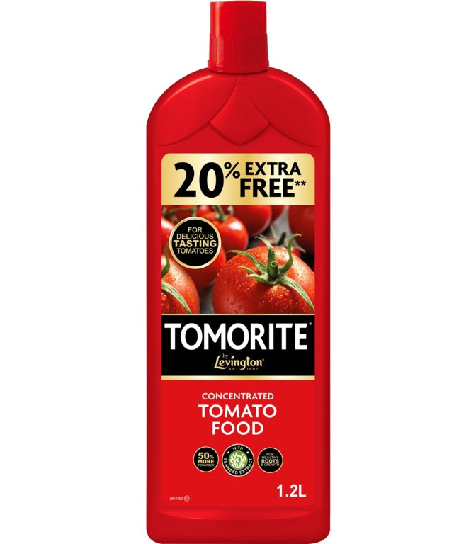Levington Tomorite Tomato Food - 1L + 20% Free