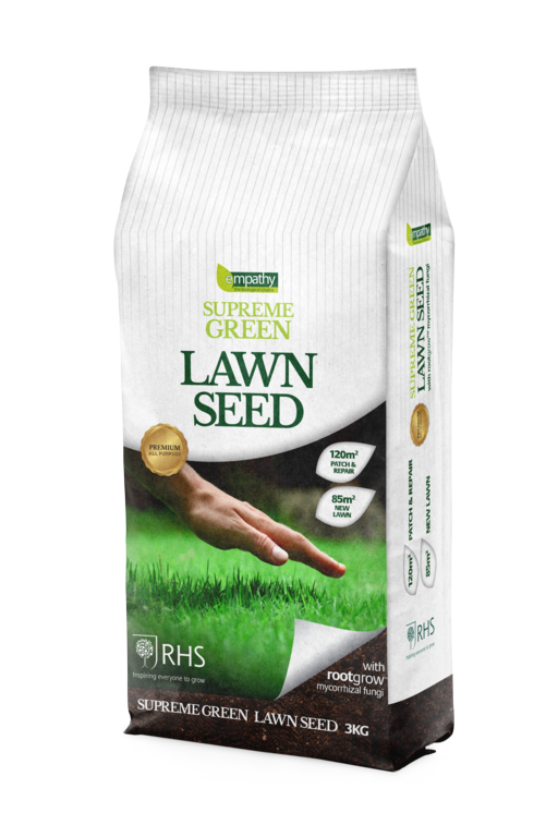 Empathy RHS Supreme Green Lawn Seed - 3kg