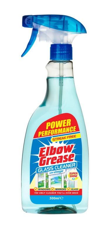Elbow Grease Glass Cleaner - 500ml – Status Home Care