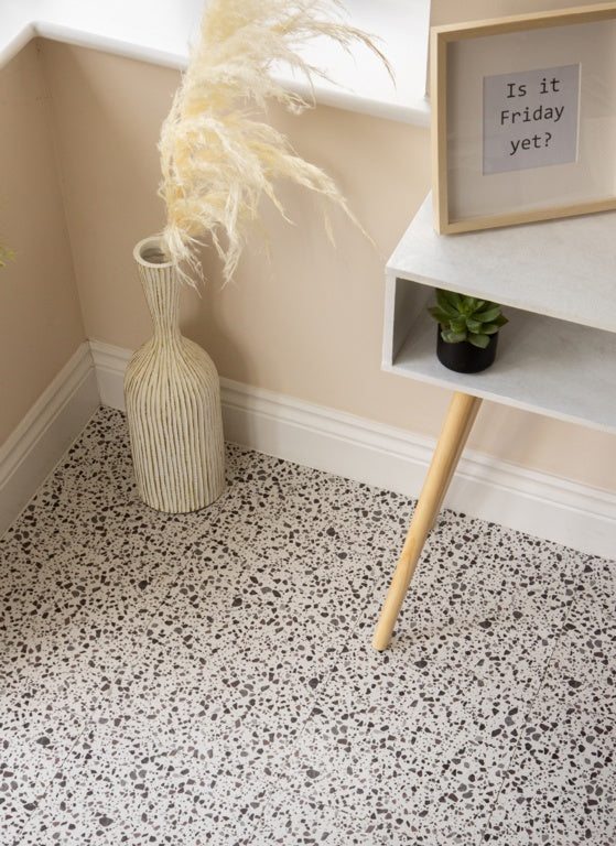 d-c-fix® Self Adhesive Floor Tiles 11 Piece - 1sqm Terrazo
