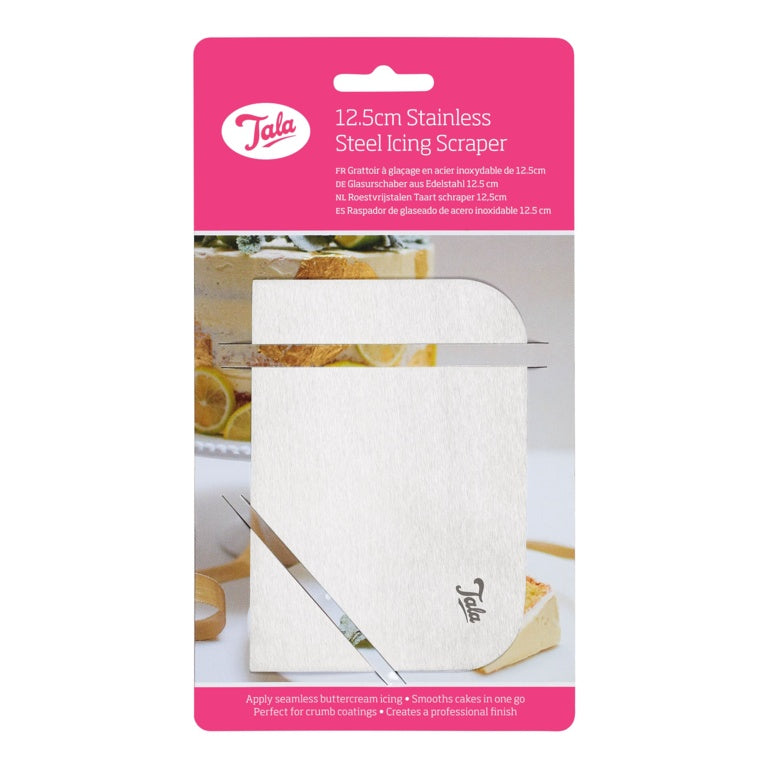 Tala Stainless Steel Icing Scraper - 12.5cm