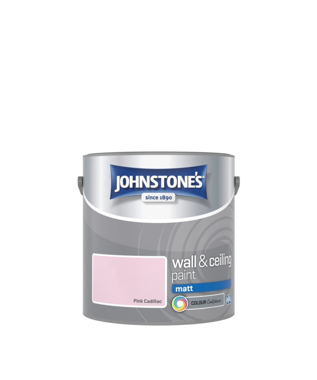 Johnstone's Wall & Ceiling Matt 2.5L - Pink Cadillac