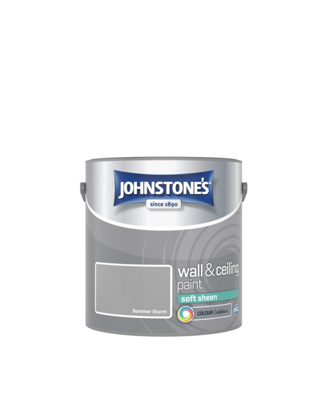 Johnstone's Wall & Ceiling Soft Sheen 2.5L - Summer Storm