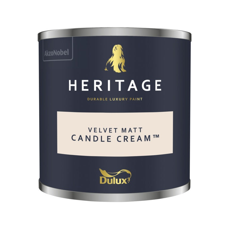 Dulux Heritage Tester 125ml - Candle Cream