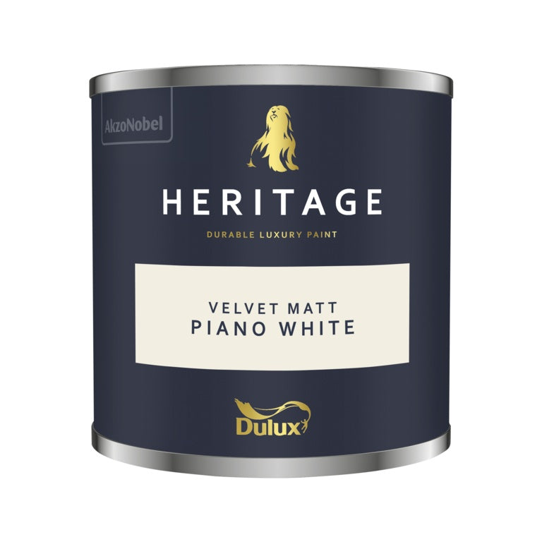 Dulux Heritage Tester 125ml - Piano White