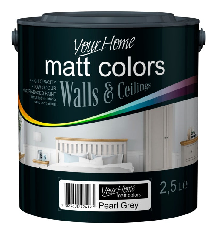 Your Home Matt Emulsion 2.5L - Pearl Grey