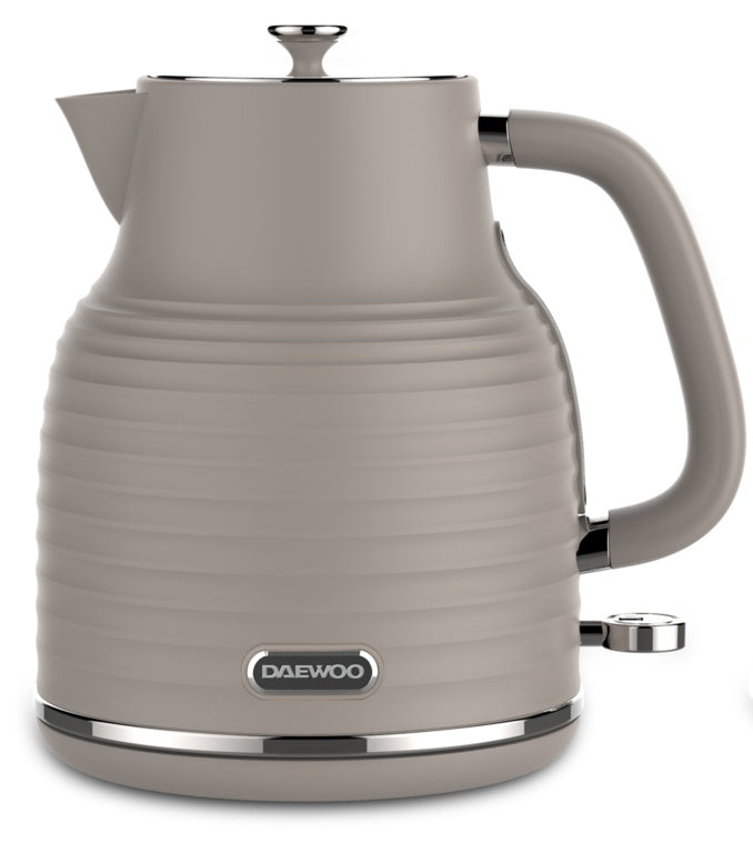 Daewoo Sienna 1.7L Jug Kettle 3kw - Taupe