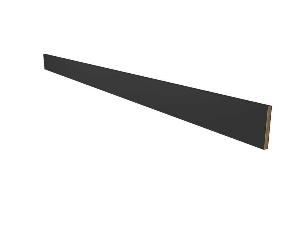Gower Rapide+ Capri Dark Matt Grey Plinth - 2700mm