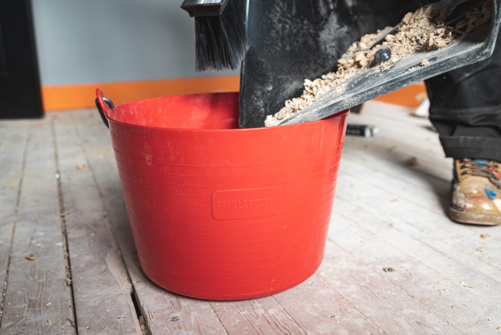 Red Gorilla Flexible Bucket 22L - Red