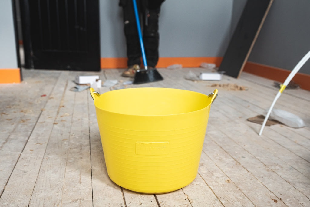 Red Gorilla Flexible Bucket 22L - Yellow