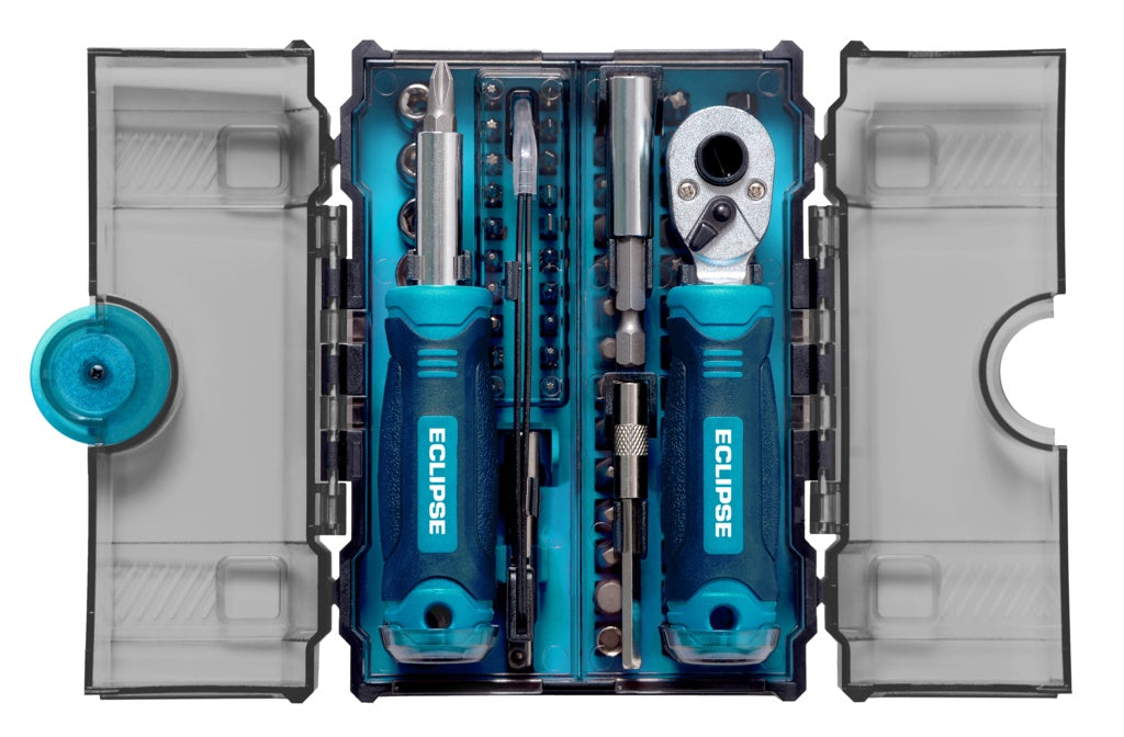 Eclipse 1/4" Square Dr Mini Socket & Insert Set - 78 Piece