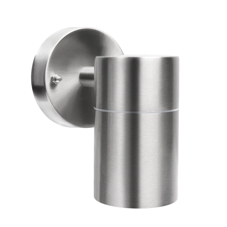 Extrastar Outdoor Down Single Wall Light - Steel