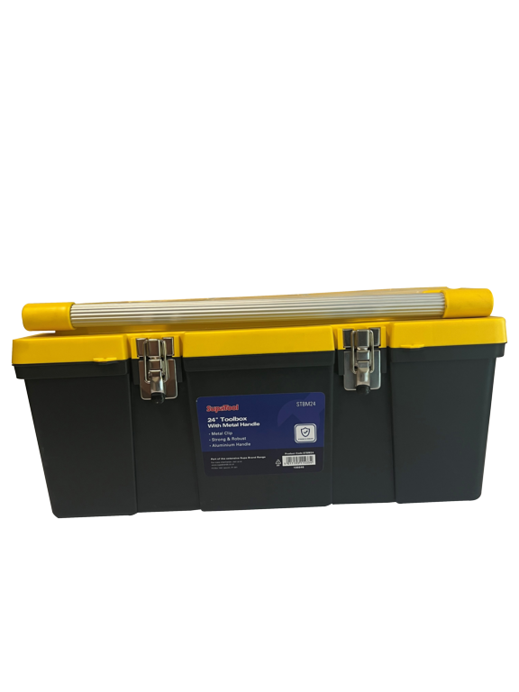 SupaTool Toolbox With Metal Handle - 24"