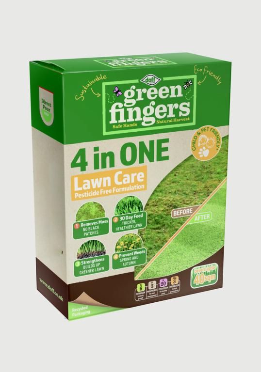 GREEN FINGERS 4 In 1 Lawn Care - 1.6kg