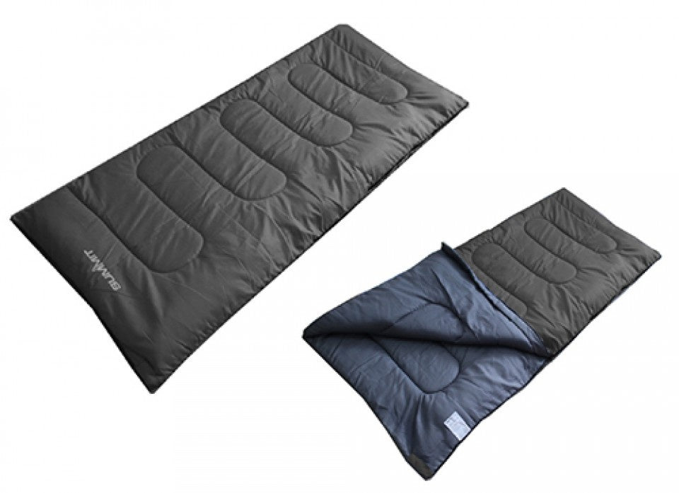 Summit Trekker Envelope Sleeping Bag - Grey