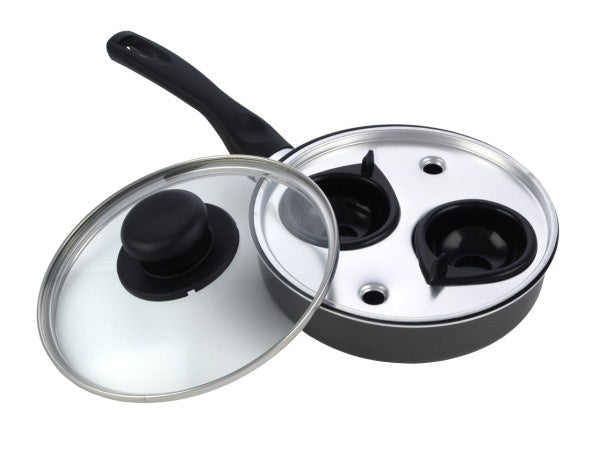 Mtk Housewares 2 Cup Egg Poacher Non Stick - 20cm