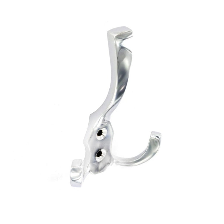 Securit Chrome Triple Coat Hook - 125mm
