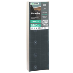 Tile Rite XPS Foam 1mm LVT Underlay - 9.62m2