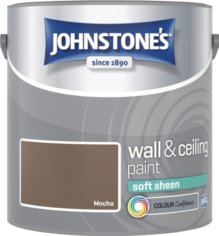 Johnstone's Wall & Ceiling Soft Sheen 2.5L - Mocha