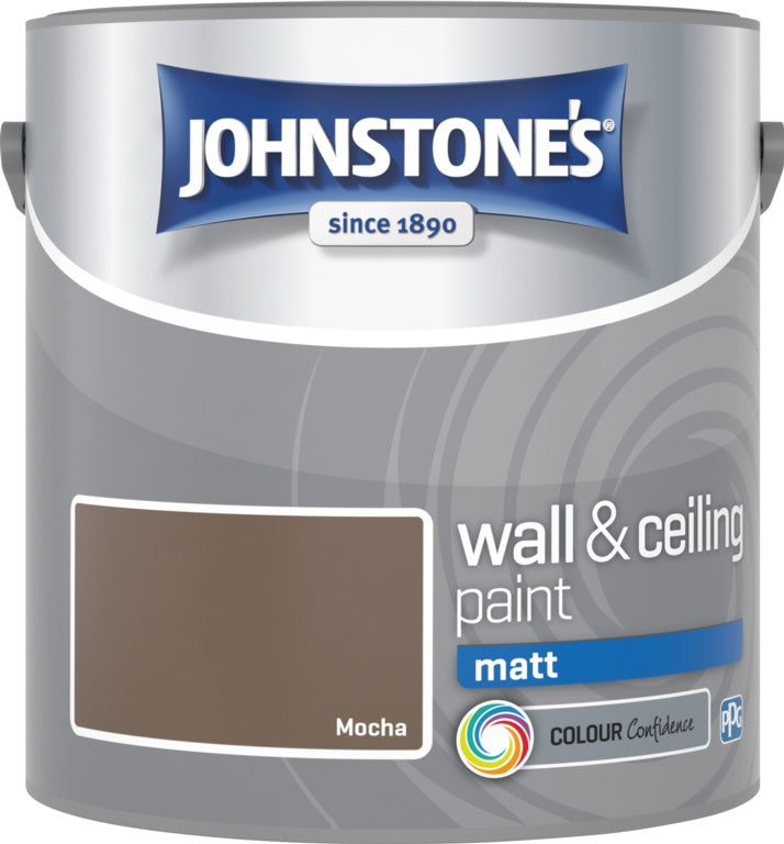 Johnstone's Wall & Ceiling Matt 2.5L - Mocha
