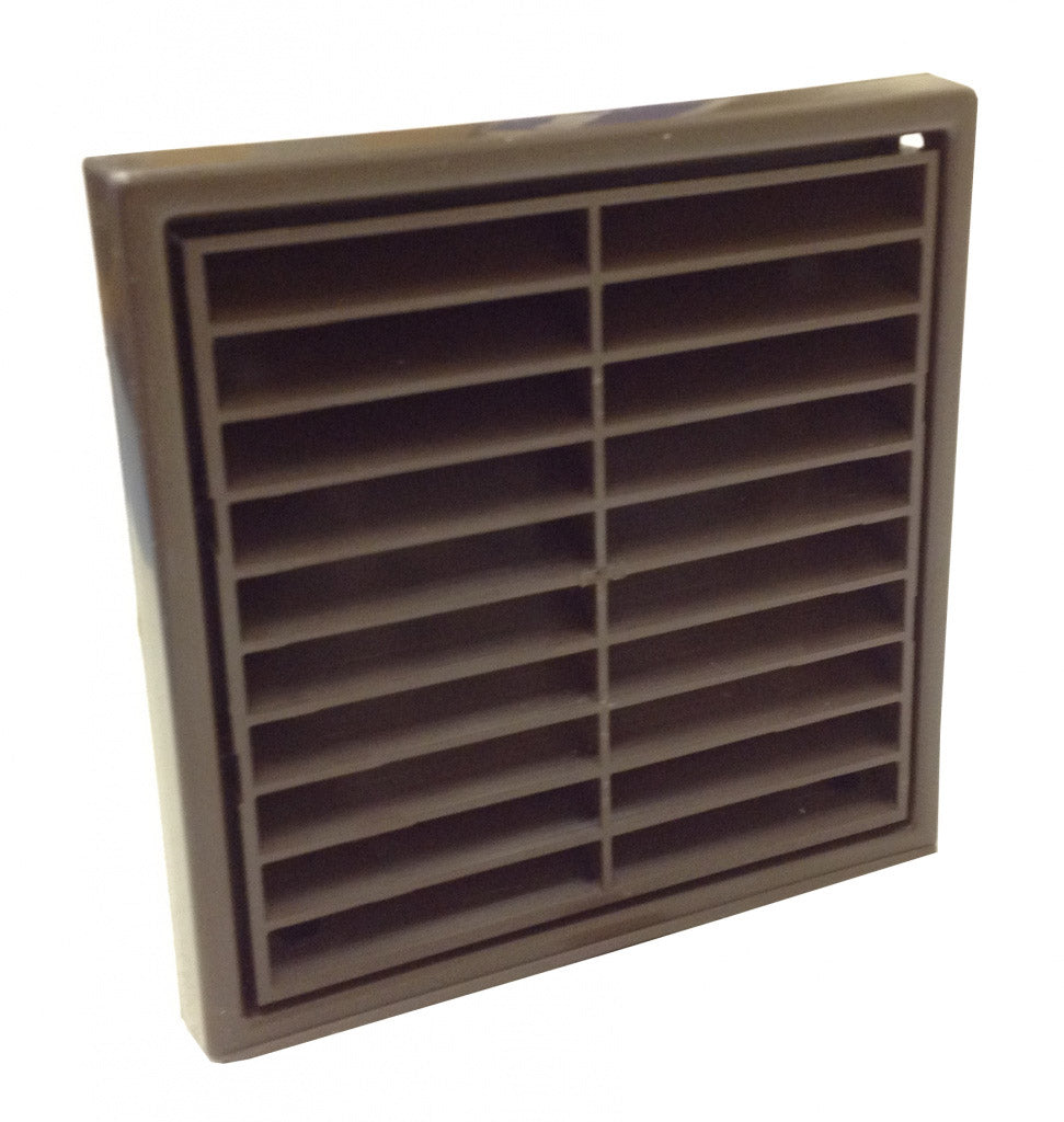 Manrose Fixed Grill 4" - Brown