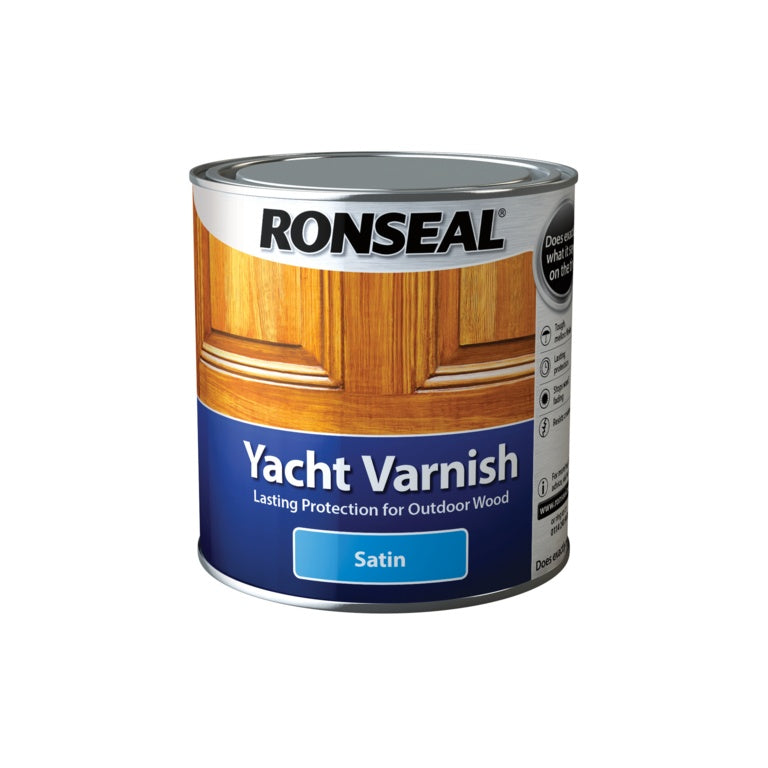 Ronseal Yacht Varnish Satin - 1L