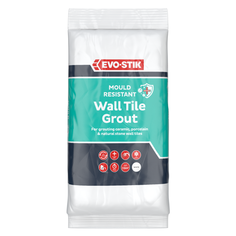 Evo-Stik Tile A Wall Fast Set Grout for Ceramic Tiles - White - 1.5kg