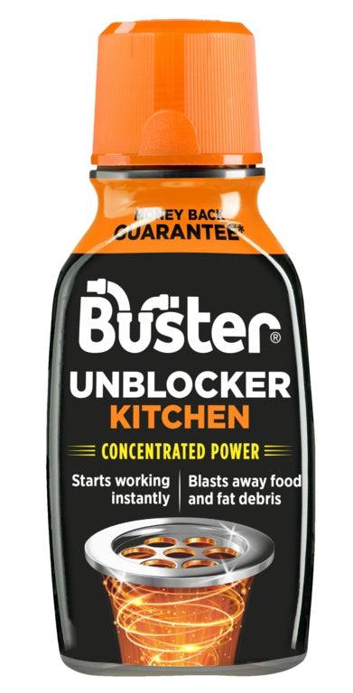 Buster Kitchen Plughole Unblocker - 150g