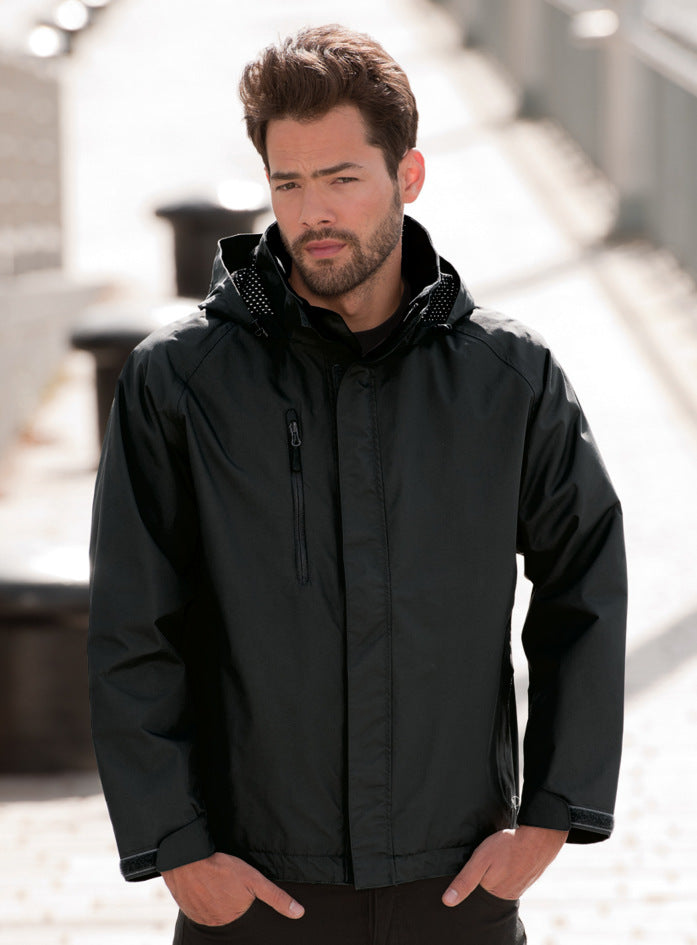 Workhouse Two Gents Black Hydraplus Jacket - L