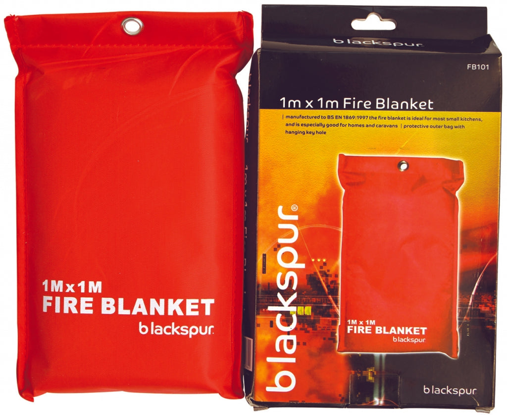 Blackspur Fire Blanket - 1M x 1M