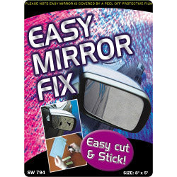 Streetwize Easy Mirror Fix Kits - 8" x 5"