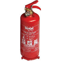 Streetwize Dry Powder ABO Fire Extinguisher with Gauge - 2kg