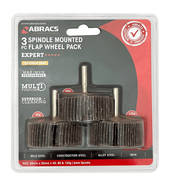 Abracs Flap Wheel - 50mm Pack 3