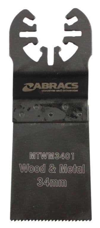 Abracs Multi-Tool Blade (Standard Cut) - Wood & Metal - 34mm