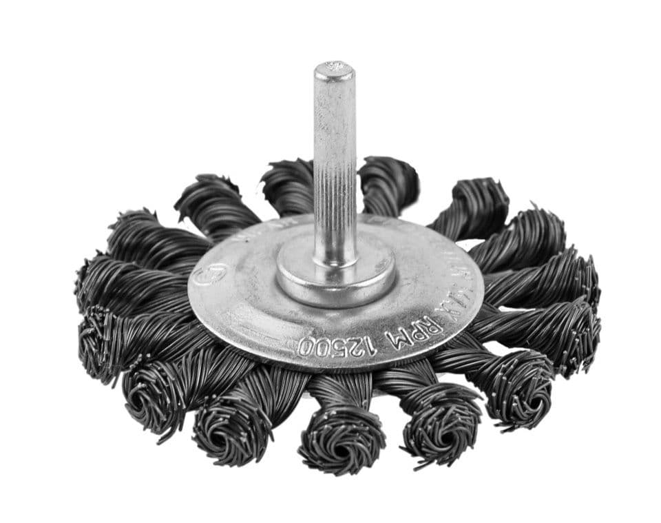 Abracs Spindle Twist Knot Wire Wheel - 75mm