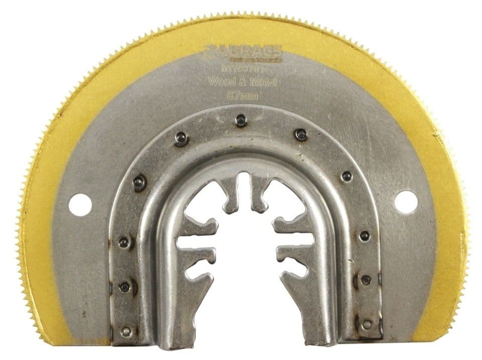 Abracs T/C Radial Multi Tool Blade - Wood + Metal - 87mm