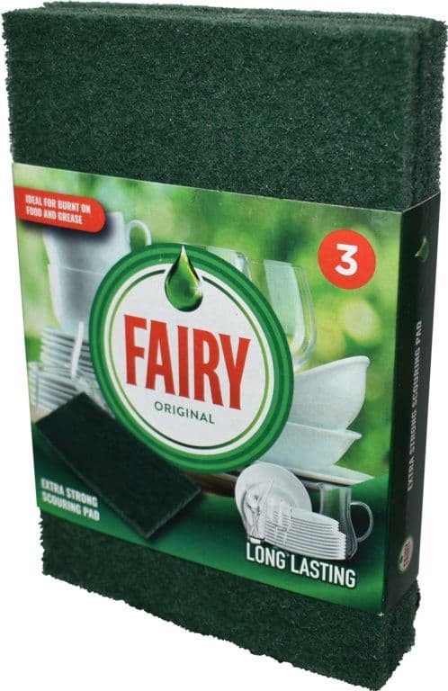 Addis Fairy Scourer Pad - Pack 3