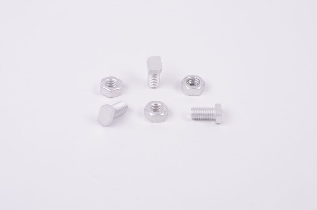 ALM Cropped Head Bolts & Nuts - Pack of 20