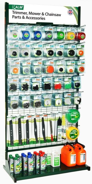 ALM Popular Parts Stand - 1 metre wide floor display