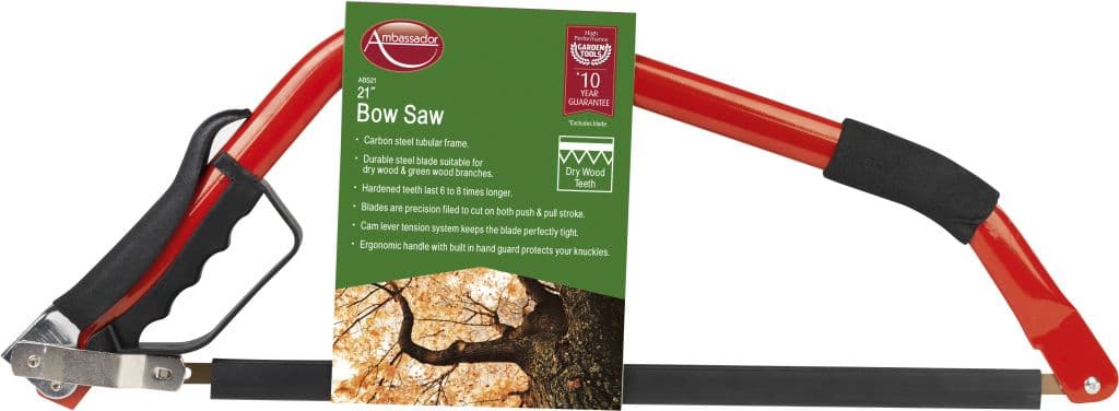 Ambassador Bow Saw - 21"