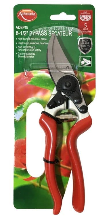 Ambassador Comfy Handle Bypass Pruner - 8-1/2"
