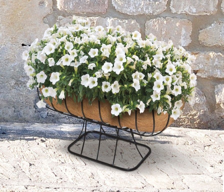 Ambassador Cradle Planter  With Coco Liner - 24"