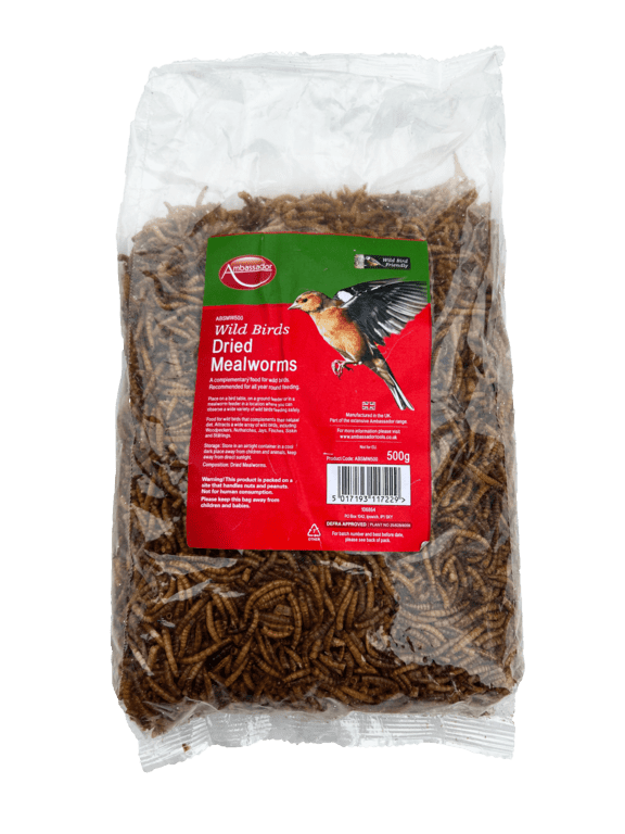 Ambassador Dried Mealworms - 500g
