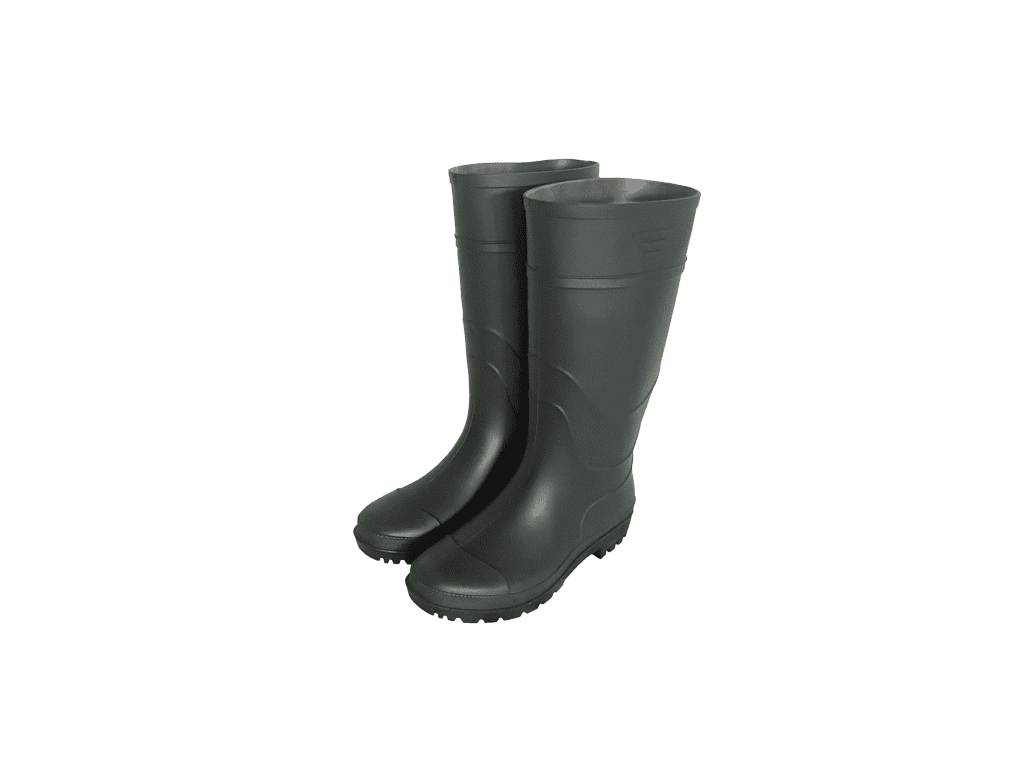 Ambassador Full Length Green Recycled Wellington Boot - Size 7